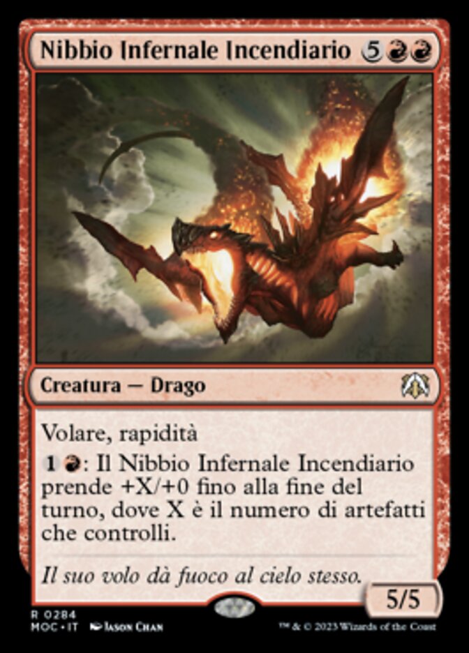 Nibbio Infernale Incendiario
