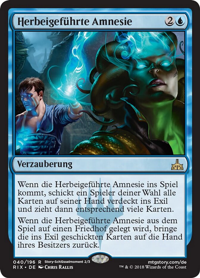 Herbeigeführte Amnesie