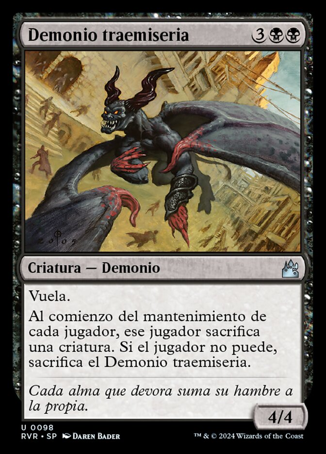 Demonio traemiseria
