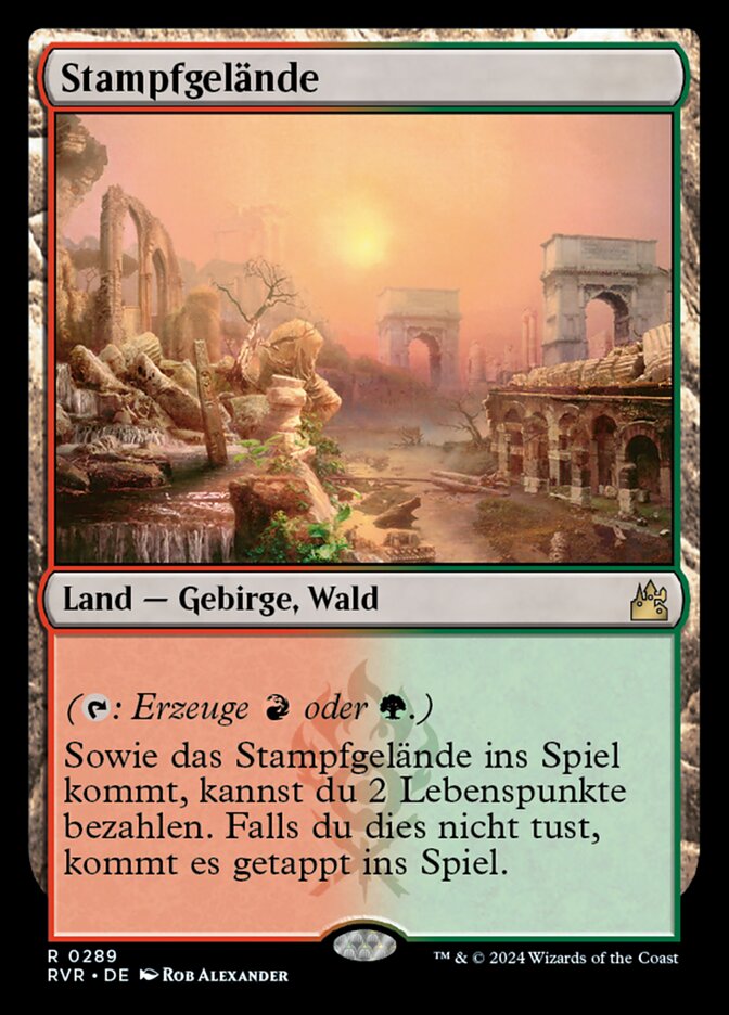 Stampfgelände