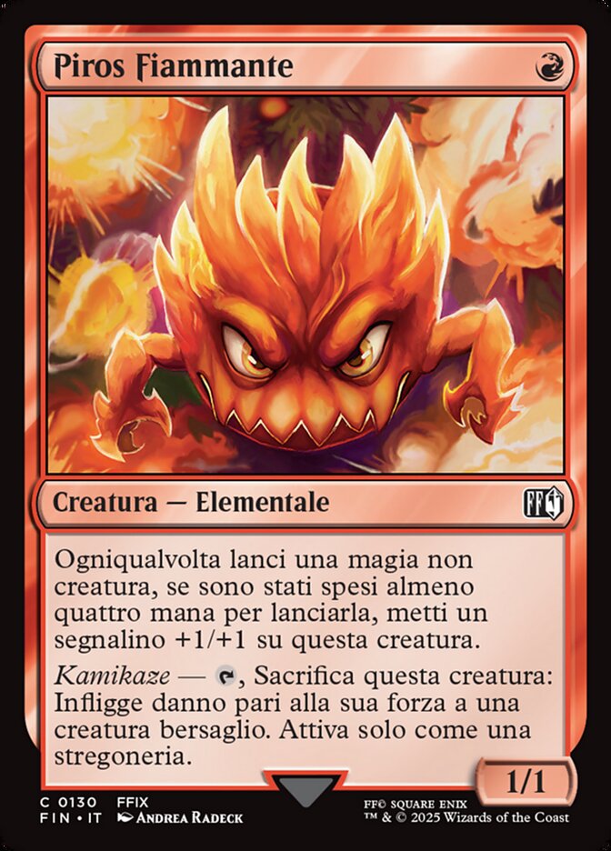Piros Fiammante