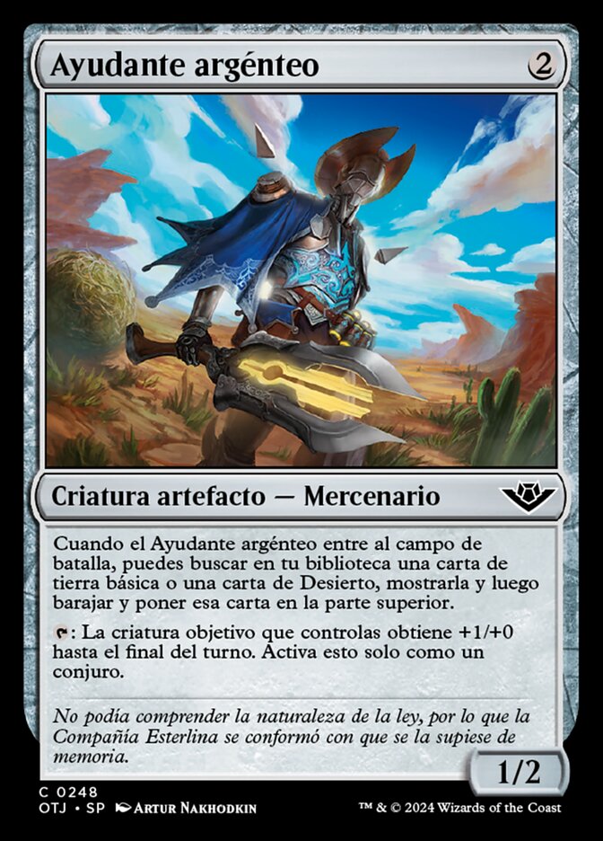 Ayudante argénteo
