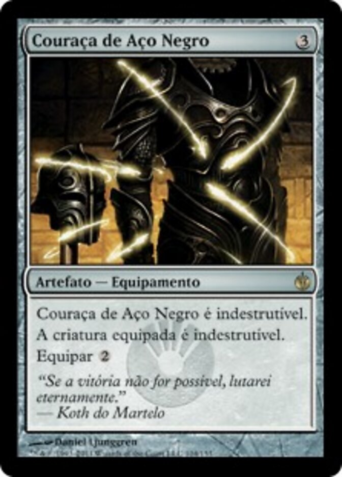 Couraça de Aço Negro