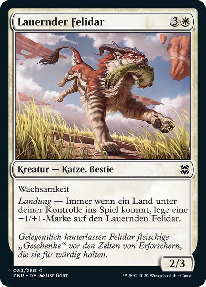 Lauernder Felidar