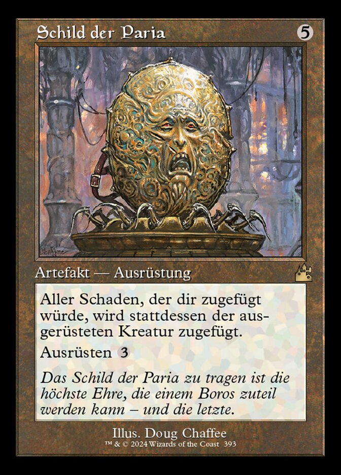 Schild der Paria