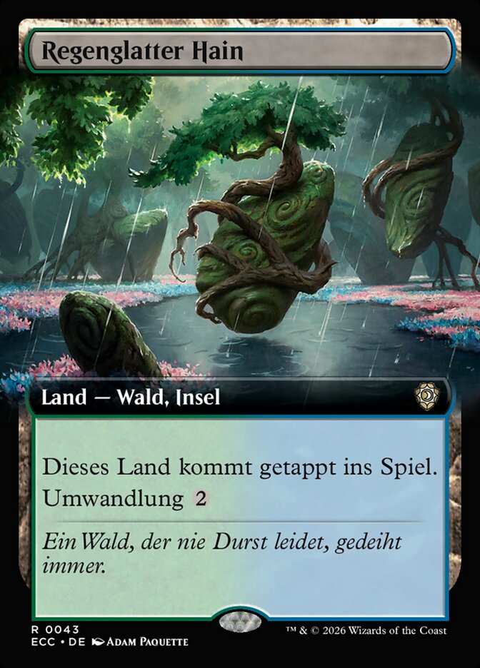 Regenglatter Hain