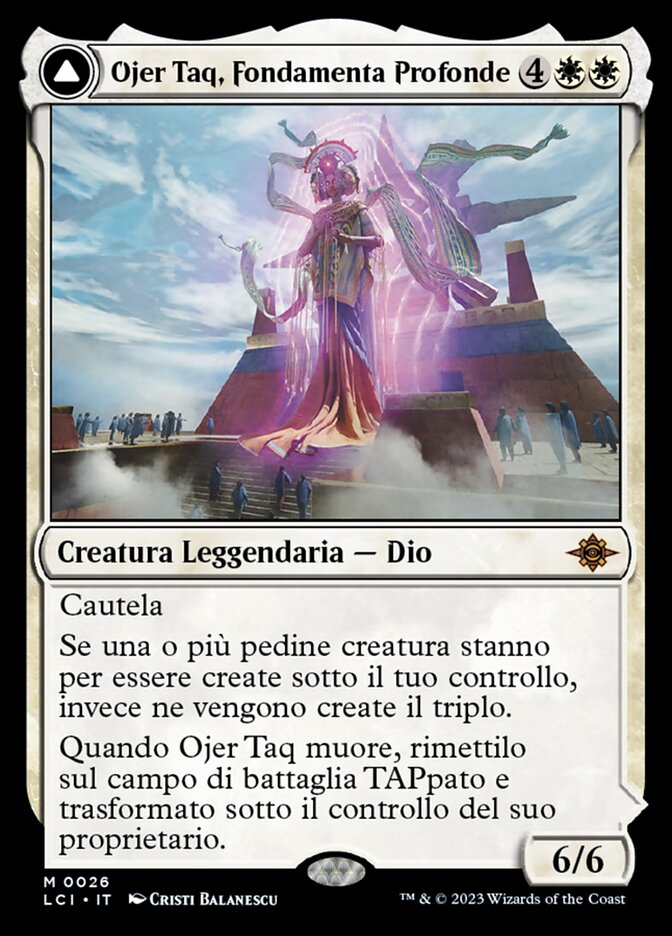 Ojer Taq, Deepest Foundation // Temple of Civilization