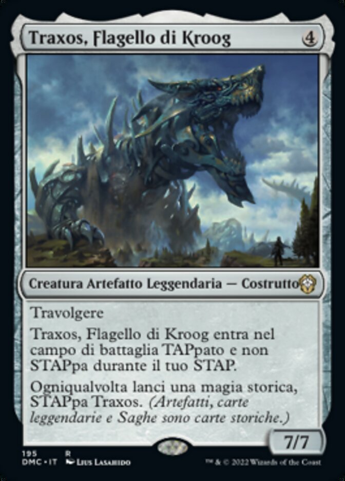 Traxos, Flagello di Kroog