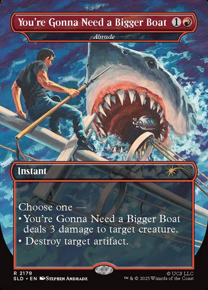 You're Gonna Need a Bigger Boat