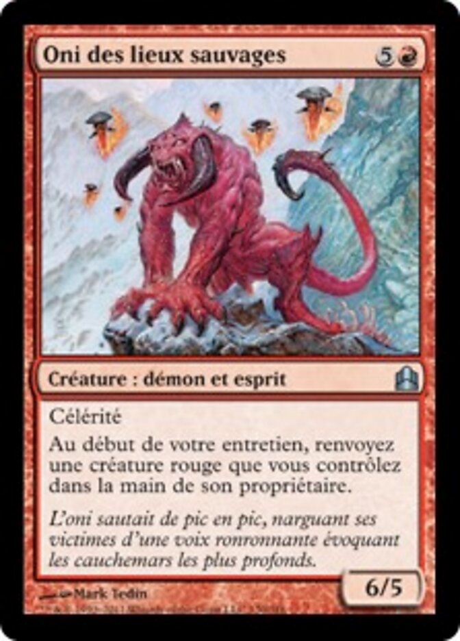 Oni des lieux sauvages