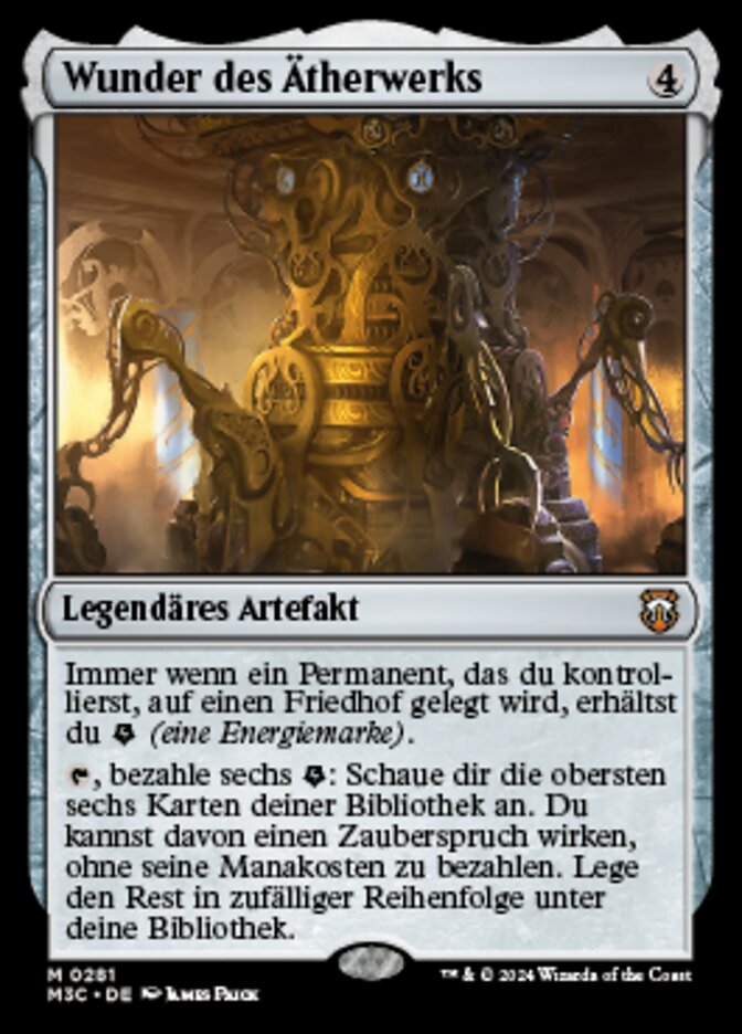 Wunder des Ätherwerks