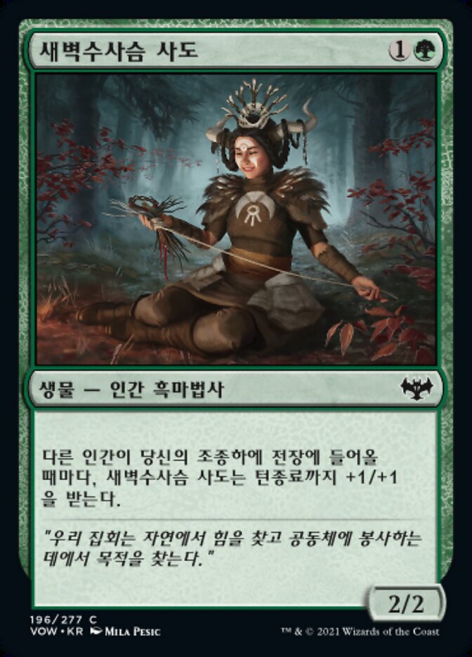 새벽수사슴 사도