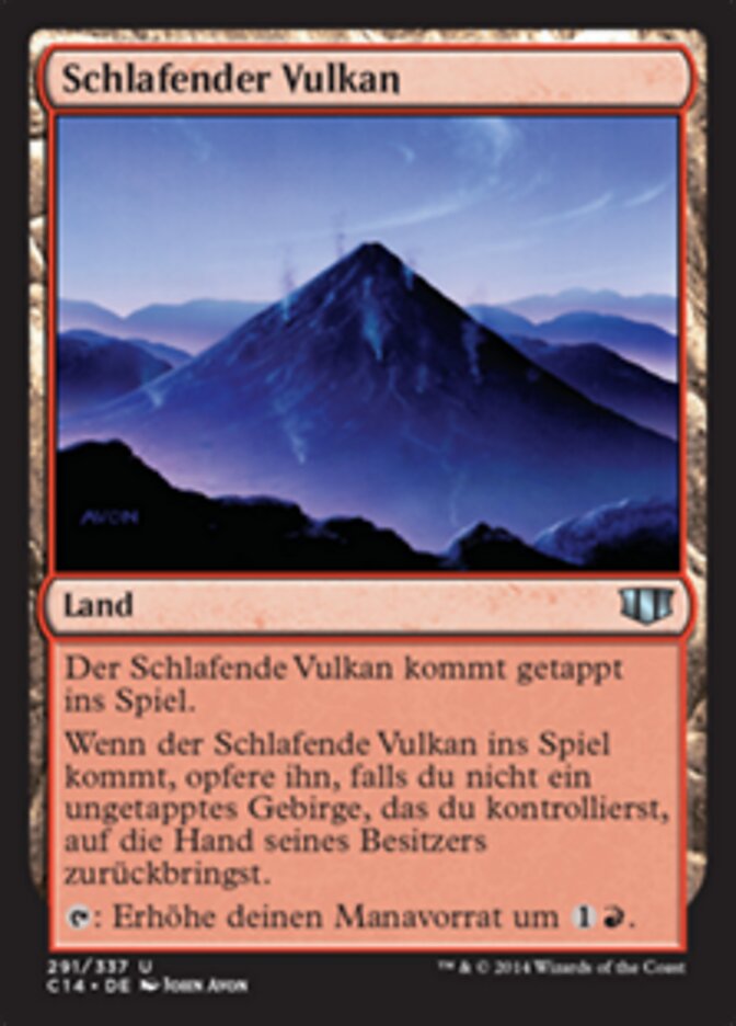 Schlafender Vulkan