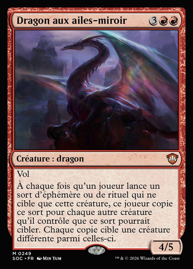 Dragon aux ailes-miroir