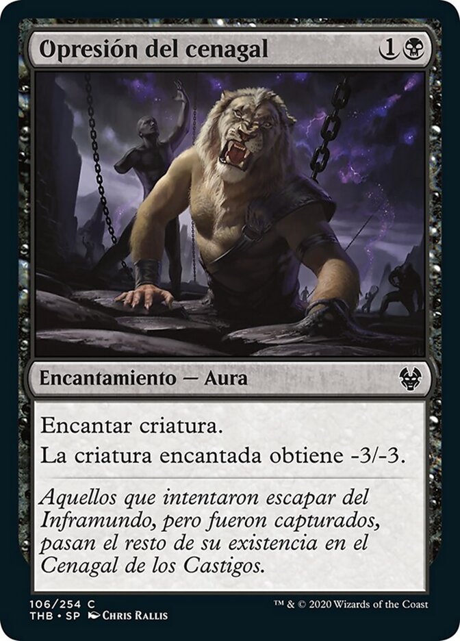 Opresión del cenagal
