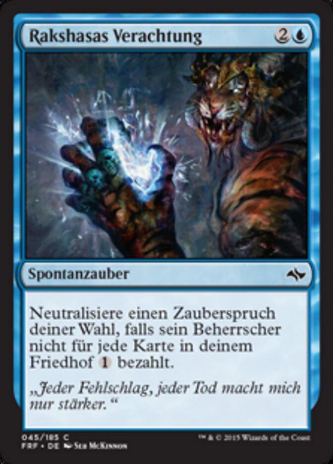 Rakshasas Verachtung