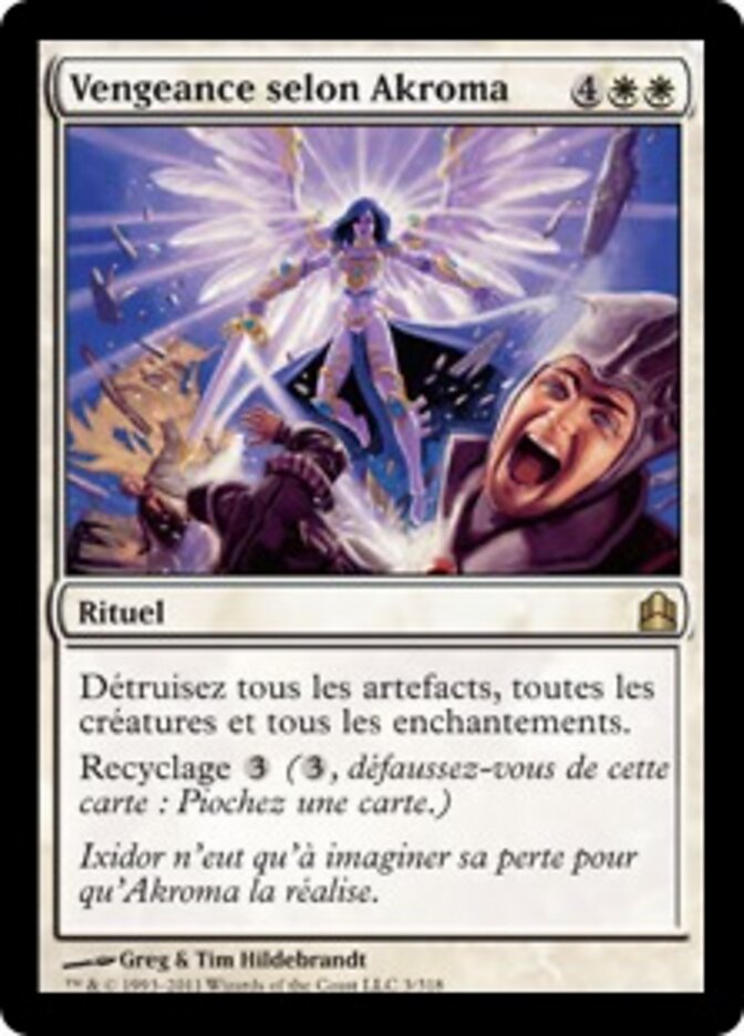 Vengeance selon Akroma