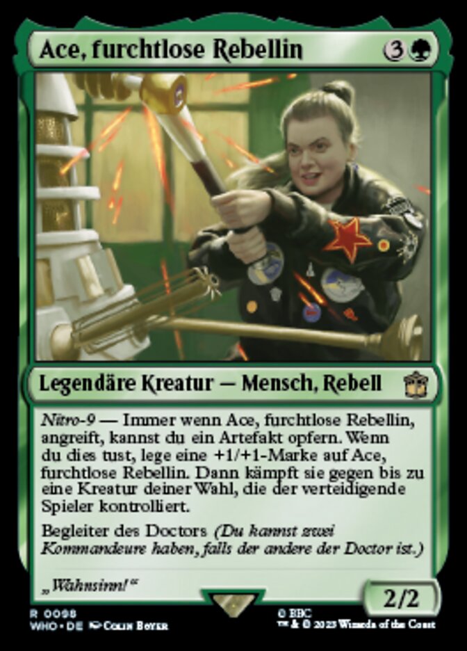 Ace, furchtlose Rebellin