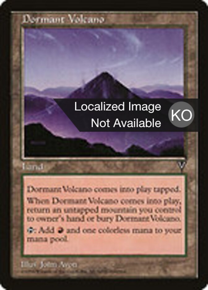 Dormant Volcano
