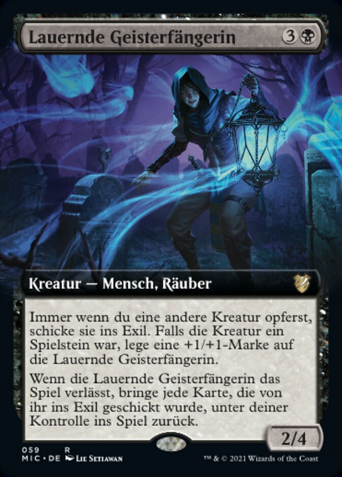Lauernde Geisterfängerin