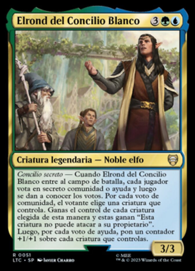 Elrond del Concilio Blanco
