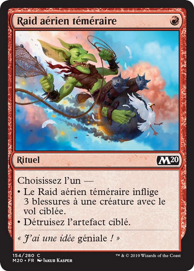Raid aérien téméraire
