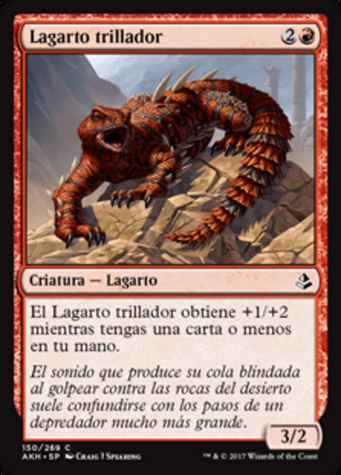 Lagarto trillador