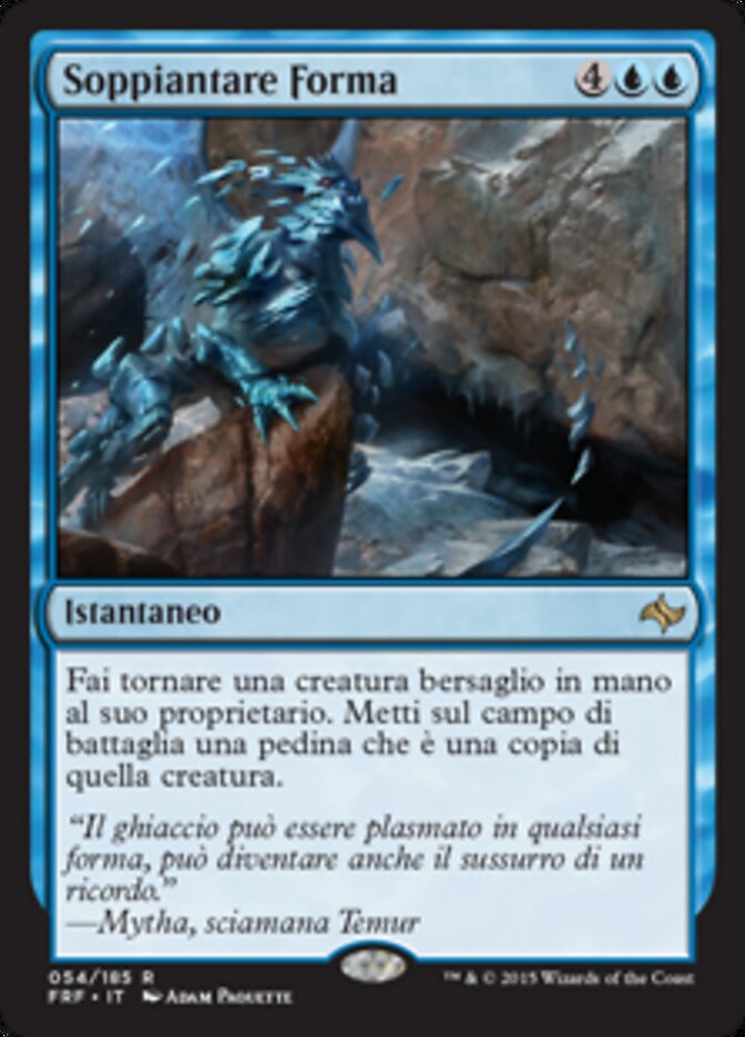 Soppiantare Forma