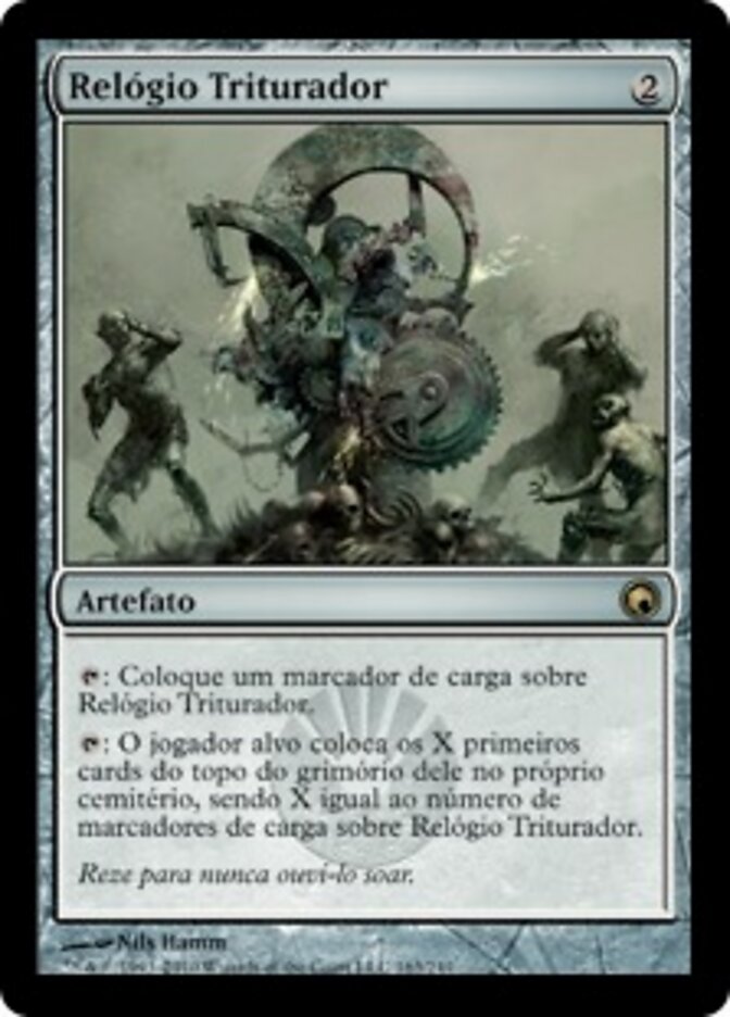 Relógio Triturador