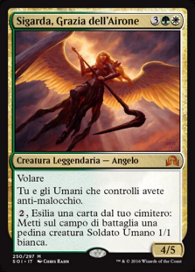 Sigarda, Grazia dell'Airone