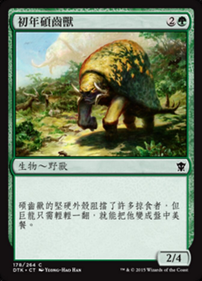 初年碩齒獸