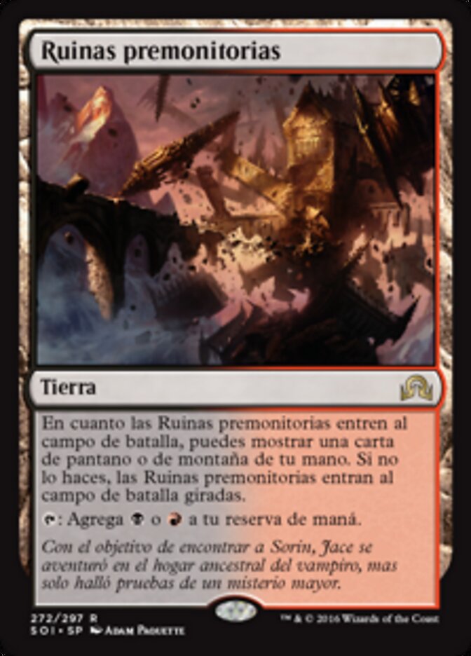 Ruinas premonitorias