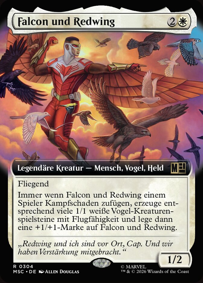 Falcon und Redwing