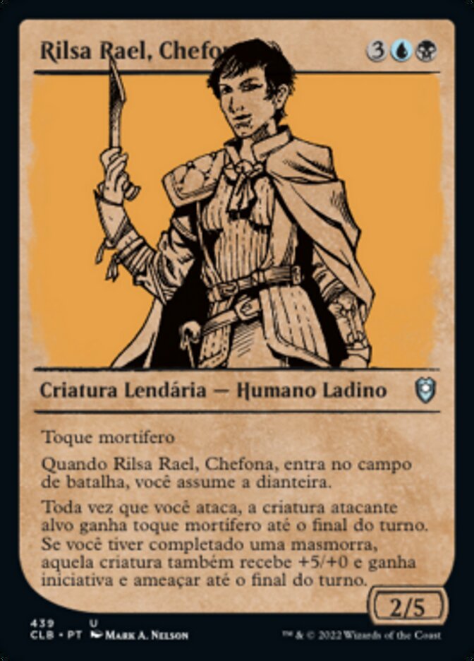 Rilsa Rael, Chefona