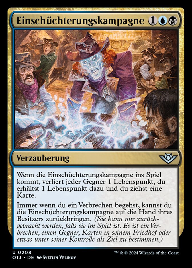 Einschüchterungskampagne