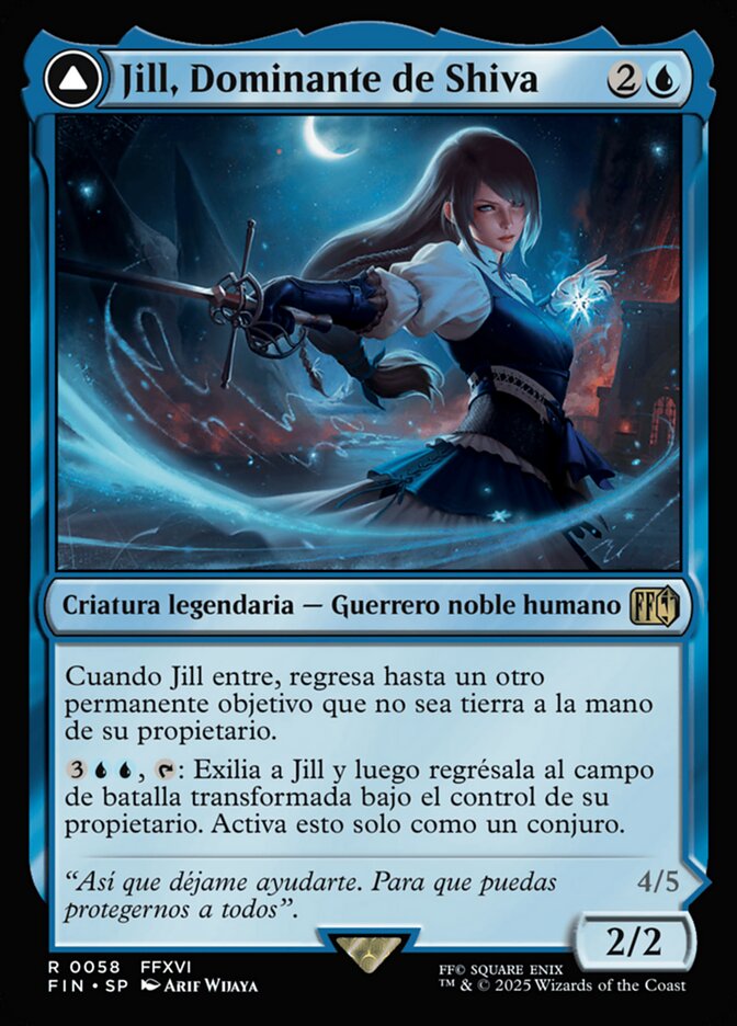 Jill, Shiva's Dominant // Shiva, Warden of Ice