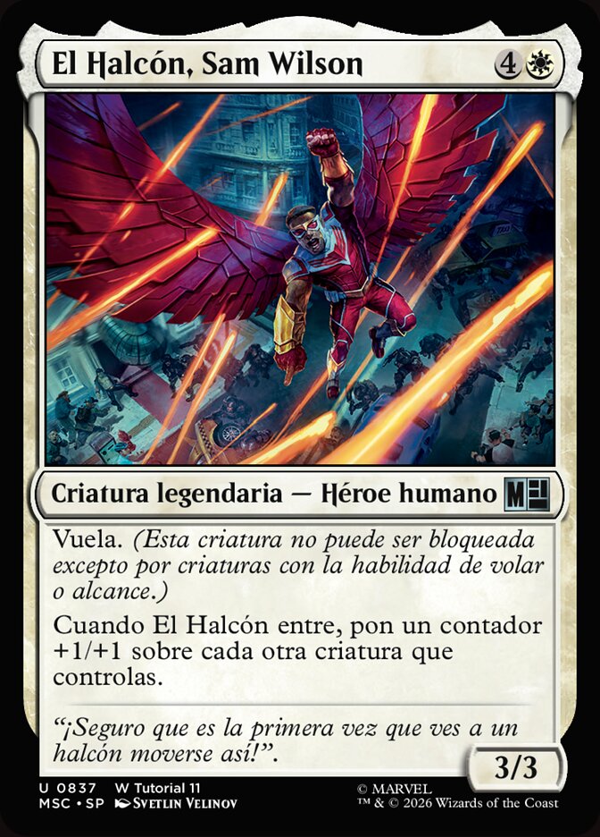 El Halcón, Sam Wilson