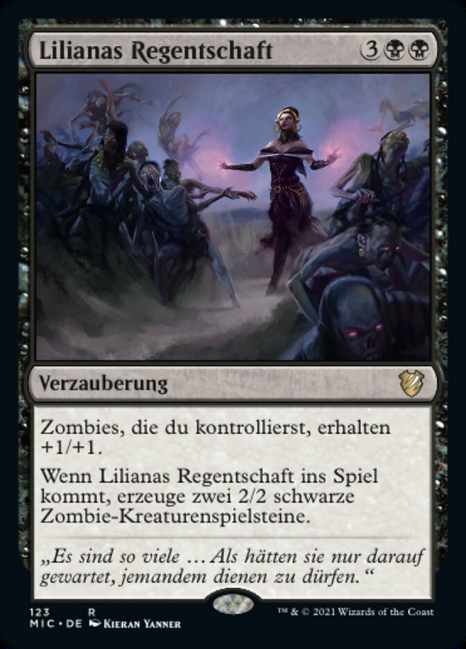 Lilianas Regentschaft