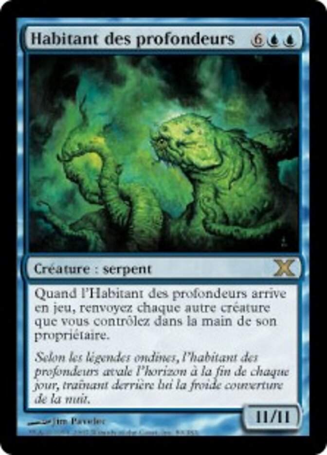 Habitant des profondeurs