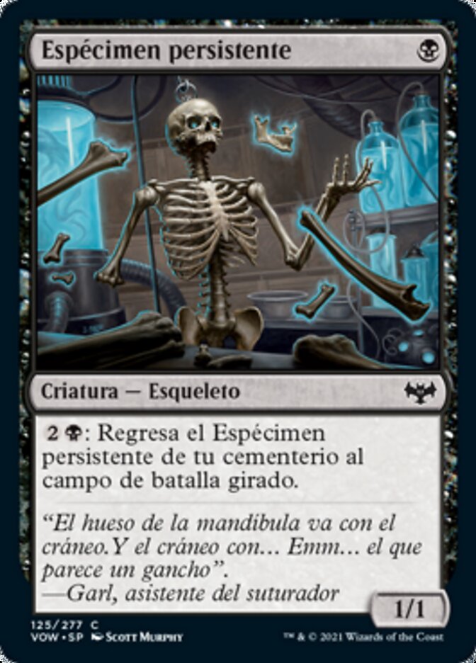 Espécimen persistente