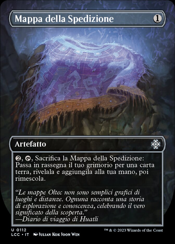 Mappa della Spedizione