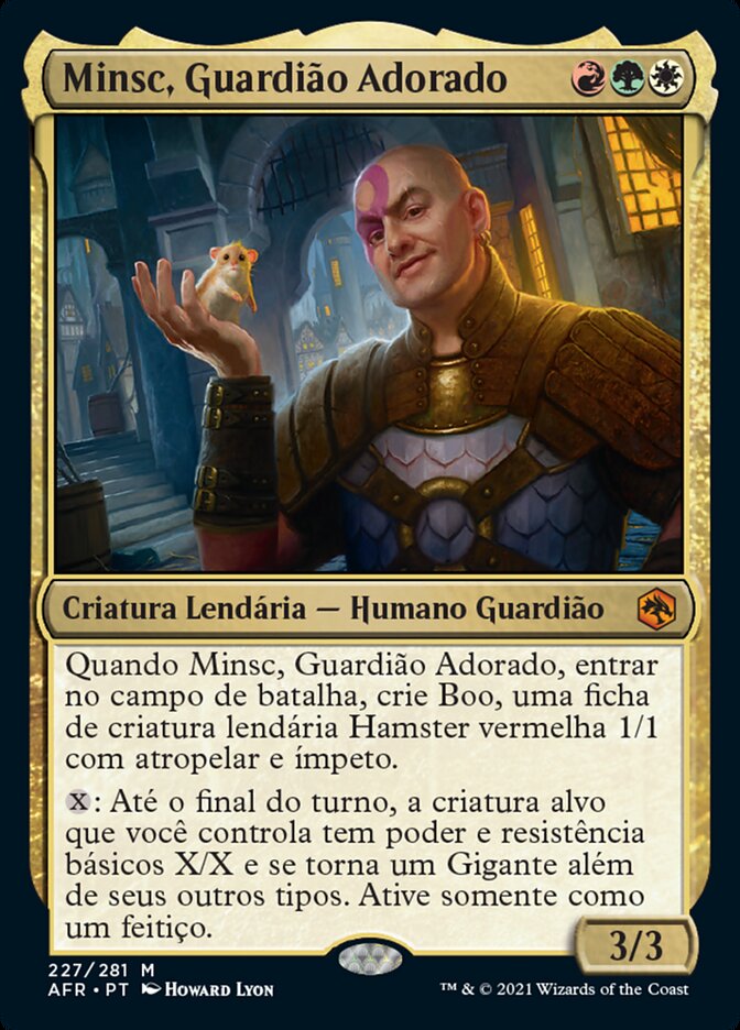 Minsc, Guardião Adorado