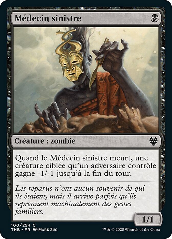 Médecin sinistre