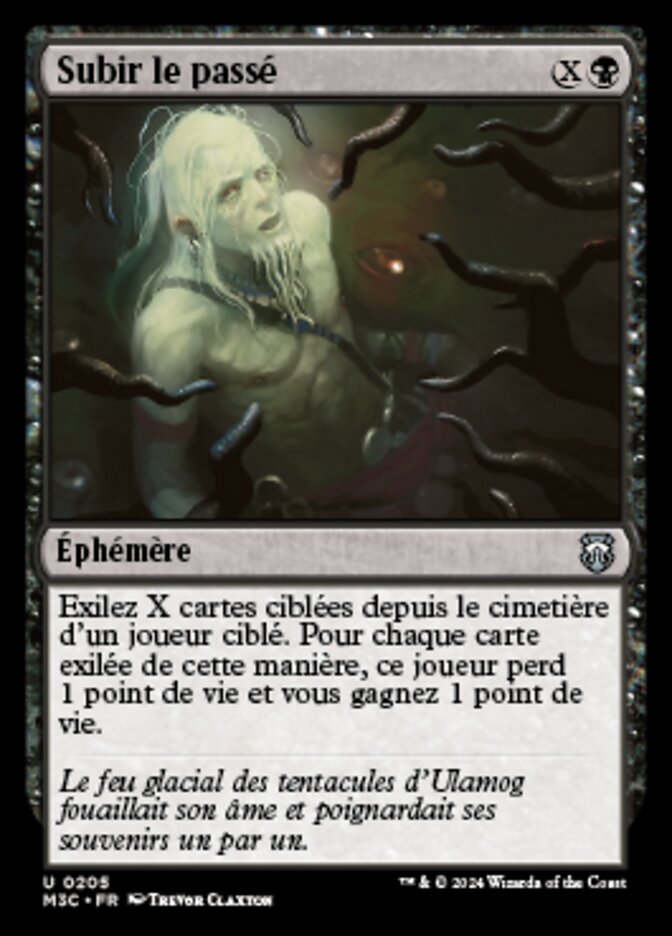 Subir le passé