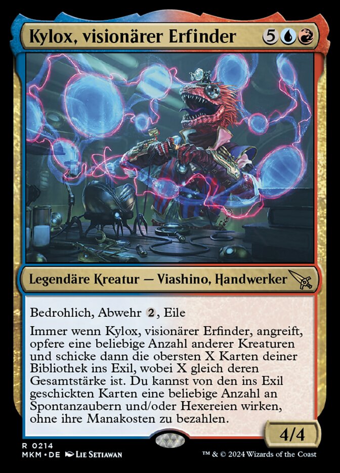 Kylox, visionärer Erfinder