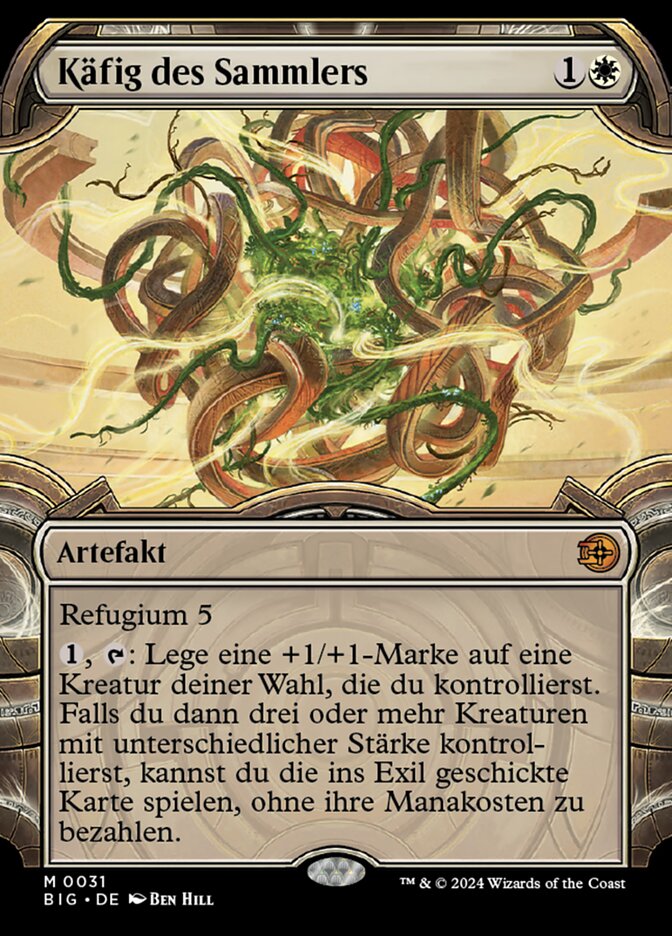 Käfig des Sammlers