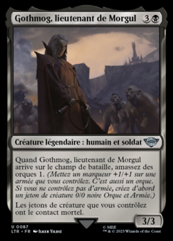 Gothmog, lieutenant de Morgul