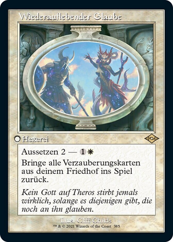 Wiederauflebender Glaube