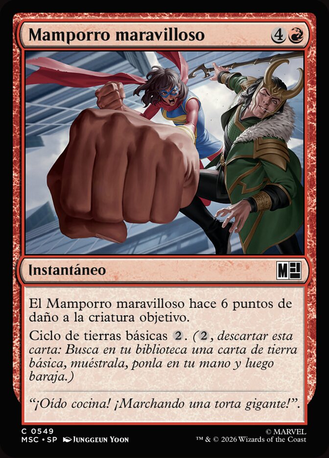 Mamporro maravilloso