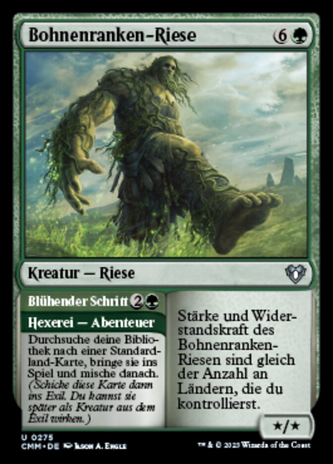 Beanstalk Giant // Fertile Footsteps